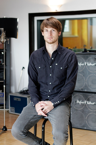 Eike Freese, music producer, for «Szene Hamburg»
